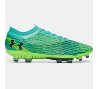 Scarpe da calcio Under Armour Magnetico Elite 5 FG da uomo Verde Mode / Hyper Verde / Academy 48.5