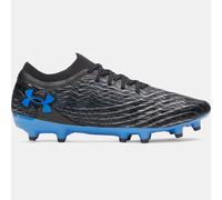 Scarpe da calcio Under Armour Magnetico Pro 5 FG unisex Nero / Titan Grigio / Blu Atlantis 41
