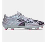 Scarpe da calcio Under Armour Shadow Pro 4 FG unisex Acciaio / Metallico Argento / Nero 40