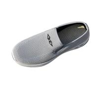 Scarpe da Cammino per Donne Slip On in Schiuma con Supporto all Arco Ortopediche Leggere e Comode per Uso Quotidiano Design Traspirante e Antiscivolo Scarpe da Allenamento(Grey, 43)