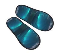 Scarpe Da Casa Aurora Boreale Settentrionale Eleganti Slippers Morbide Pantofole Per Unisex Hotel Casa L