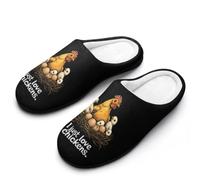 Scarpe Da Casa I Just Love Chickens Slippers M
