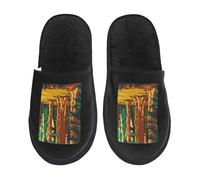 Scarpe Da Casa Parco Nazionale Terra Del Fuoco, California Meridionale Lavabili Ciabatte Antiscivo Slippers Per Unisex Hotel Esterno M