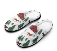 Scarpe Da Casa PineCones Palm Tree Pantofole Casa | Comode Pantofola Lavabili Ciabatta Ospite Interno Doccia