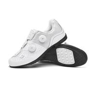 Scarpe da Ciclismo da Uomo E da Donna Scarpe da Bike da Interno Traspiranti E Antiscivolo Bike Sneaker da Ginnastica Unisex con Suola in Gomma per Sport all'Aria Aperta-White||Numeric_38