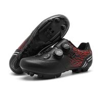 Scarpe da Ciclismo da Uomo E da Donna Scarpe da Mountain Bike da Uomo E da MTB Scarpe Sportive Casual Unisex, Traspiranti E Antiscivolo Scarpe da Spin per Outdoor E Interni-Black||Numeric_41