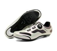 Scarpe da Ciclismo da Uomo E da Donna Sneaker da Bici Scarpe da Vélo Unisex Traspiranti per Interni Ed Esterni Sneaker da Allenamento Comode E Antiscivolo per Spin-Beige||Numeric_41