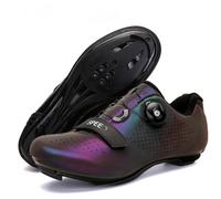 Scarpe da Ciclismo per Uomo E Donna Scarpe da Corsa Traspiranti E Antiscivolo Scarpe da Bike Professionali con Lacci Rotanti Sneaker da Spin Unisex per Outdoor E Indoor-Purple||Numeric_36
