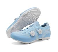 Scarpe da Ciclismo su Strada per Uomo E Donna con Chiusura A Rotella,Sneaker Antiscivolo E Traspirante, per Spin Indoor, Ciclismo su Strada,Percorsi MTB E Allenamento