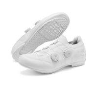 Scarpe da Ciclismo su Strada per Uomo E Donna con Chiusura A Rotella,Sneaker Antiscivolo E Traspirante, per Spin Indoor, Ciclismo su Strada,Percorsi MTB E Allenamento