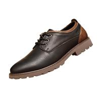 Scarpe Da Città Uomo Derby Scarpe Vestite Scarpe Business Scarpe In Pelle Con Lacci Derby Low Classico Qualità Superiore Chic Borghesi per Il Lavoro Costume, Bk2, 39 EU
