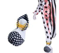 Scarpe da clown di Halloween, leggere e unisex, adatte per feste in maschera