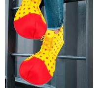 Scarpe Da Clown Pagliaccio Per Le Donne Prop Funzioni Divertenti