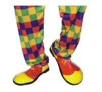 Scarpe Da Clown Per Adulti Deluxe Jumbo Circo Carnevale Costume Accessorio
