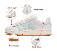 Scarpe da corsa casual e leggere "CAMPUS 00s W" da donna, con ammortizzazione e suola antiscivolo, scarpi sportivi basse EUR36,EUR37,EUR38,EUR39,EUR40,EUR41,EUR42,EUR35.5,EUR36.5,EUR38.5,EUR40.5,EUR42