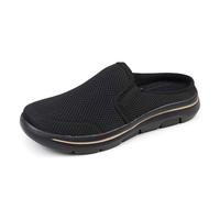 Scarpe da corsa da donna, casual, senza lacci, traspiranti, con tacco basso, comode, da indossare tutti i giorni, con jeans, pantaloncini, pantaloni, primavera, estate e autunno, Nero , 37 EU