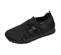 Scarpe da corsa da donna, scarpe sportive 2025, scarpe da corsa da donna, tinta unita, casual, traspiranti, da jogging, scarpe da corsa, antiscivolo, da jogging, Nero , 37 EU