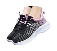 Scarpe da corsa da donna Sneakers da donna nuovo traspirante sport all'aria aperta elastico cavallo sensazione scarpe da corsa suola morbida turismo scarpe da trekking scarpe da corsa su strada, Lilla