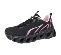 Scarpe da corsa da uomo in rete traspirante, con supporto per arco plantare, scarpe da ginnastica atletica e fitness, morbide e spesse, leggere, comode, casual, scarpe da ginnastica da allenamento