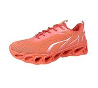 Scarpe da corsa da uomo in rete traspirante, con supporto per arco plantare, scarpe da ginnastica atletica e fitness, morbide e spesse, leggere, comode, casual, scarpe da ginnastica da allenamento