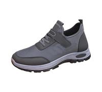 Scarpe da corsa da uomo in rete, traspiranti, leggere, con supporto per arco plantare, comode, a vita bassa, in pizzo, antiscivolo, casual, tennis, palestra, fitness, zeppa, scarpe da ginnastica da