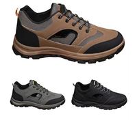 Scarpe da corsa da uomo, ortopediche, leggere, traspiranti, da corsa, antiscivolo, per corsa, jogging, comode e per il tempo libero, caffè, 47 EU