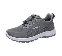 Scarpe da corsa da uomo, scarpe da ginnastica da passeggio in stile esterno, in pizzo elastico, resistenti, calzature sportive per tutti i giorni, trekking, tempo libero, urbano, casual, streetwear