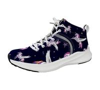 Scarpe da corsa da uomo Unicorno Viola,Tennis Allenamento Palestra Scarpe da ginnastica, multicolore, 9 US