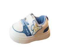 Scarpe da corsa invernali per attività all'aria aperta, impermeabili, piatte e calde, comode da donna, Blu, 24 EU