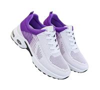 Scarpe da corsa ortopediche, scarpe da ginnastica ortopediche da donna, senza lacci, vestibilità larga, traspiranti, alla moda, in rete, casual, da camminata, da corsa, con supporto per arco plantare