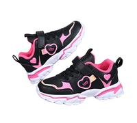 Scarpe da Corsa per Bambina,Leggero Sportive Sneakers Suola Spessa Antiscivolo Running Tennis Traspiranti con Strappi Regolabili Confortevole Casual Semplice
