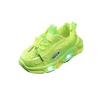 Scarpe da corsa per bambini, 34 scarpe, casual, per bambini, taglia 31, verde, 22 EU