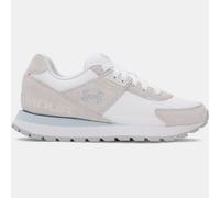 Scarpe da corsa Under Armour Essential Runner da donna Bianco / Distant Grigio / Blu Calm 42.5