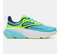 Scarpe da corsa Under Armour Rogue 6 Grade School da ragazzo Blu Blur / Hyper Verde / Midnight Blu Marino 35.5