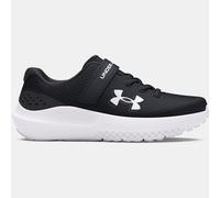 Scarpe da corsa Under Armour Surge 4 AC Pre-School da ragazzo Nero / Anthracite / Bianco 28