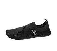 Scarpe da corsa unisex a piedi nudi, larghe scarpe da corsa, suola zero-drop, traspiranti, scarpe da trail leggere, comode e antiscivolo, Nero , 38 EU