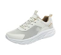Scarpe Da Corsa Uomini Basket Running Uomo Scarpe Da Passeggiata Uomini Basket Uomo Sport All'aperto Jogging Multicolor Palestra Elastica Mesh Casual Scarpa, 3 Beige, 41 EU