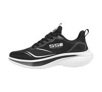 Scarpe Da Corsa Uomo Scarpe Da Trekking Per Gli Uomini Cotone Confortevole e Morbido Vintage Classiche Ginnastica Shoes Offerte Sneakers, Nero , 44 EU
