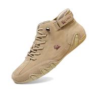 Scarpe da cowboy, da uomo e da donna, in pelle italiana, impermeabili, con chiusura in , unisex, per attività all'aria aperta, traspiranti, antiscivolo, per sport a piedi nudi, con plateau