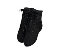 Scarpe da danza da donna, leggere, traspiranti, in tela, con lacci, per ginnastica, yoga, suola morbida, con lacci, per palestra, danza, scarpe da ginnastica per donne e ragazze, scarpe da ginnastica