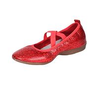 Scarpe Da Danza Donna Aperta Latina Tango Valzer Festa Sociale Sala Da Ballo Performance Sandali Da Danza Per Le Donne Piccolo Tacco Paillettes Moderno Per Latino, rosso, 42 EU