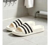 Scarpe da doccia bianche US 9, pantofole da doccia da donna e uomo, sandali da piscina, pantofole antiscivolo da bagno per interni, sandali da spiaggia