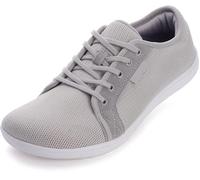 Scarpe da donna a piedi nudi minimaliste larghe Toe Box Fashion Sneakers Zero Drop Size, W81 Grigio Chiaro, 42 1/3 EU