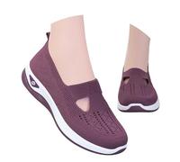 Scarpe da donna a piedi nudi, scarpe da ginnastica da donna, larghe, traspiranti, comode, leggere, per infermiere, estive, in memory foam, suola morbida, casual, in rete 326