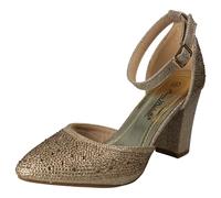 Scarpe Da Donna Anne Michelle Con Tacco A Blocco In Glitter - F9R0092