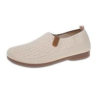 Scarpe da donna Comfort in maglia traspirante scarpa ortopedica da donna estiva leggera da basket senza lacci da corsa a piedi Ballerine comode scarpe da ginnastica e scarpe sportive moda piatto