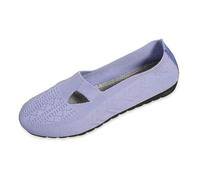 Scarpe da donna Comfort in maglia traspirante scarpa ortopedica da donna estiva leggera da basket senza lacci piatte ballerine comode mocassino da corsa a piedi scarpe da ginnastica e da sport alla