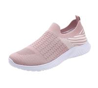 Scarpe da donna comode e leggere, da donna, piatte da trekking, da palestra, da donna, Colore: rosa., 37 EU
