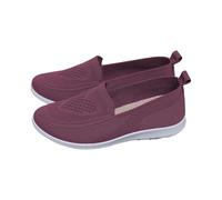 Scarpe da donna comode in rete ortopediche da donna estive sneakers diabetiche scarpe estive leggere scarpe estive comode scarpe sportive traspiranti scarpe da donna larghe H, Lilla, 41 EU