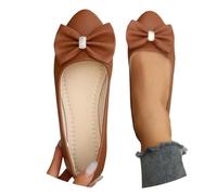 Scarpe da donna con punta appuntita, comode pantofole con tacco basso, scarpe da sposa, ballerine per look casual di tutti i giorni, colori puri, adatte a jeans, gonne, indossabili tutto l'anno